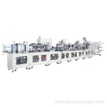 OK-260B Folded Ear Loop KN95 Mask Production Line